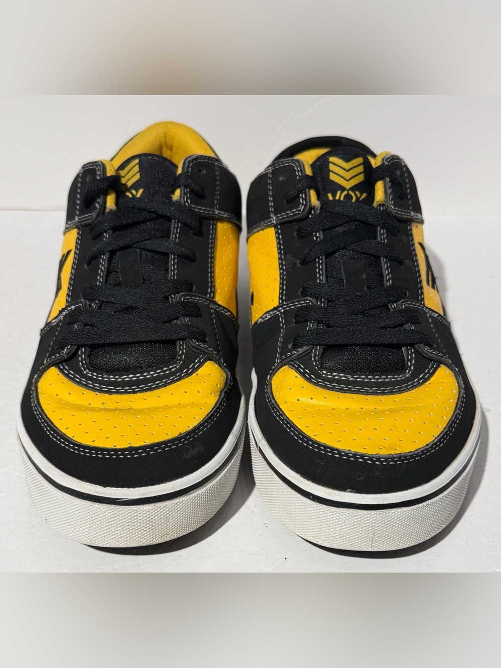 Vox Vegan Skate Shoes US Sz 11.5 Yellow And Black